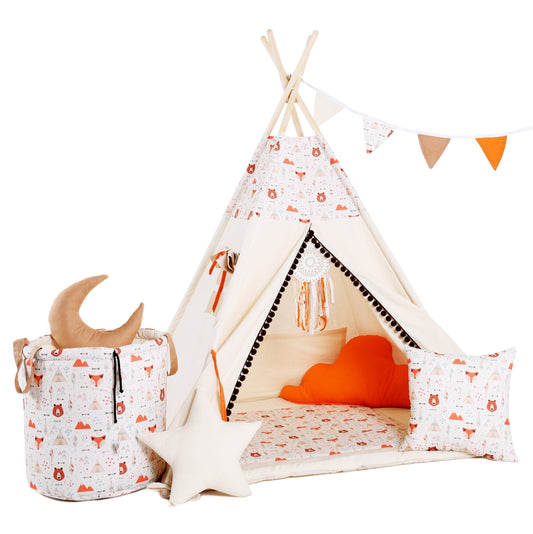 Child's Teepee Set My Friend Teddy