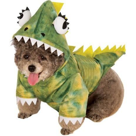 Green Dinosaur Pet Costume